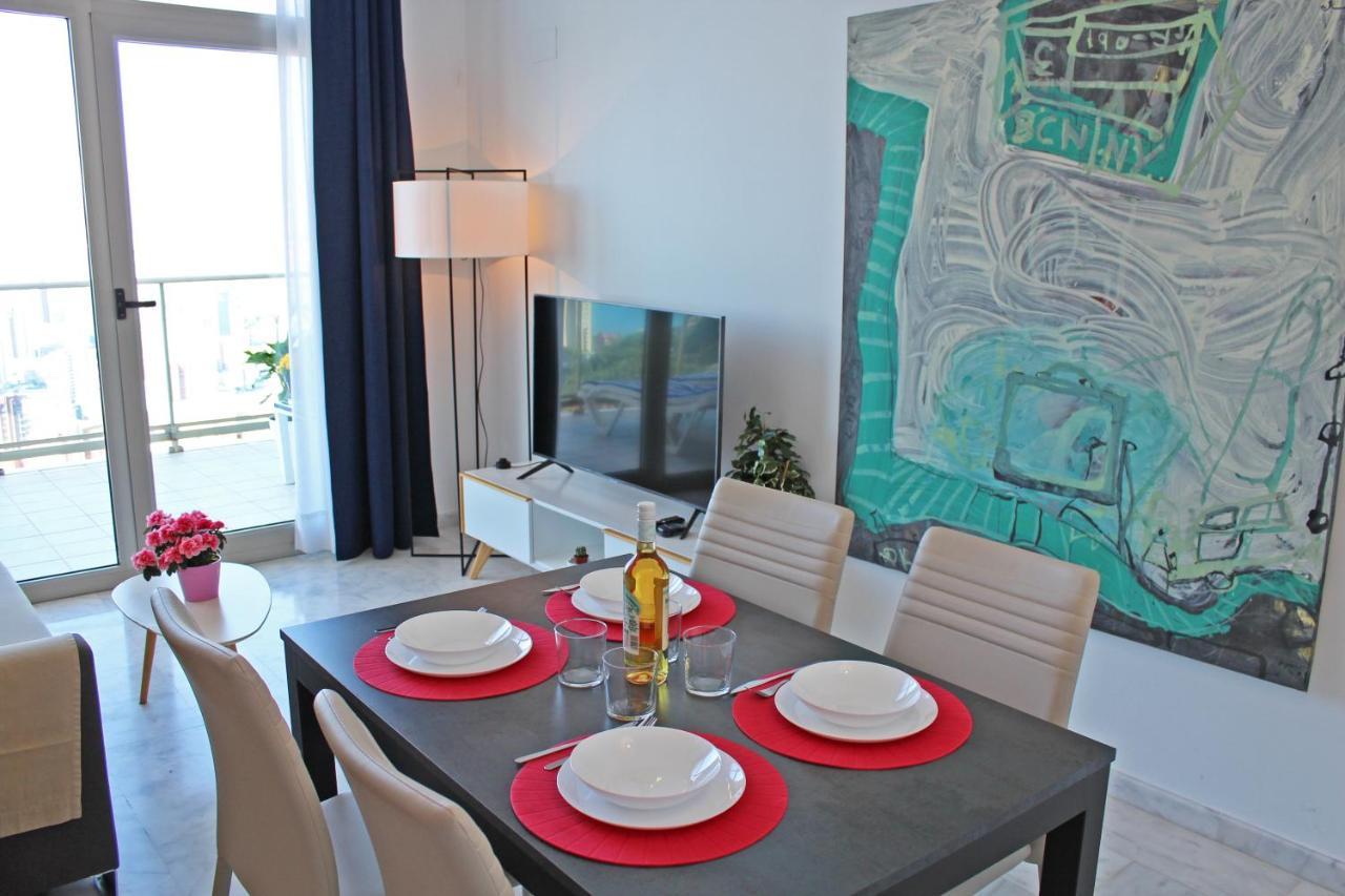 Skyline 20 Apartamento De Lujo Con Terraza Privada Y Vistas Al Mar Benidorm Exterior foto
