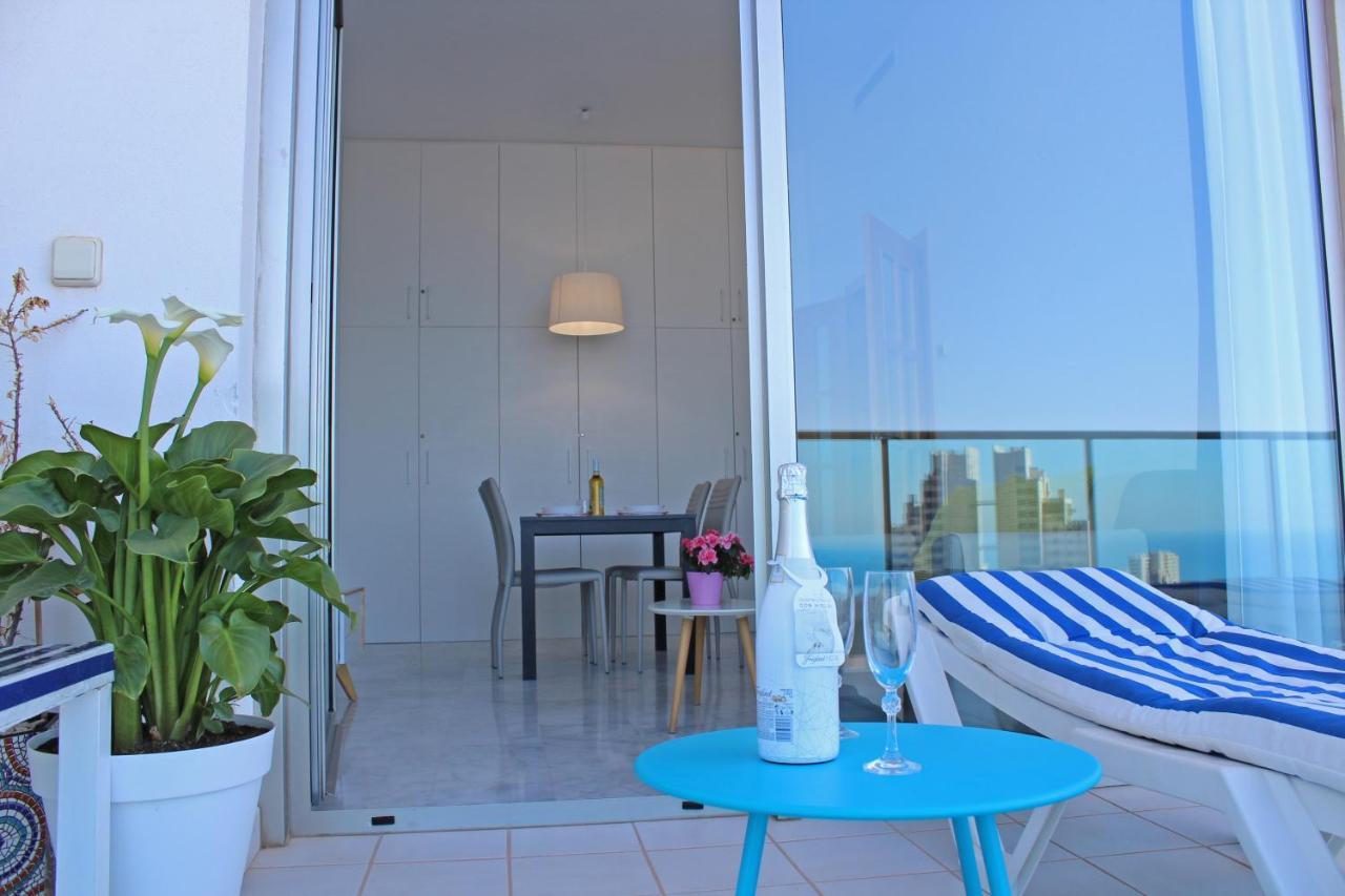 Skyline 20 Apartamento De Lujo Con Terraza Privada Y Vistas Al Mar Benidorm Exterior foto