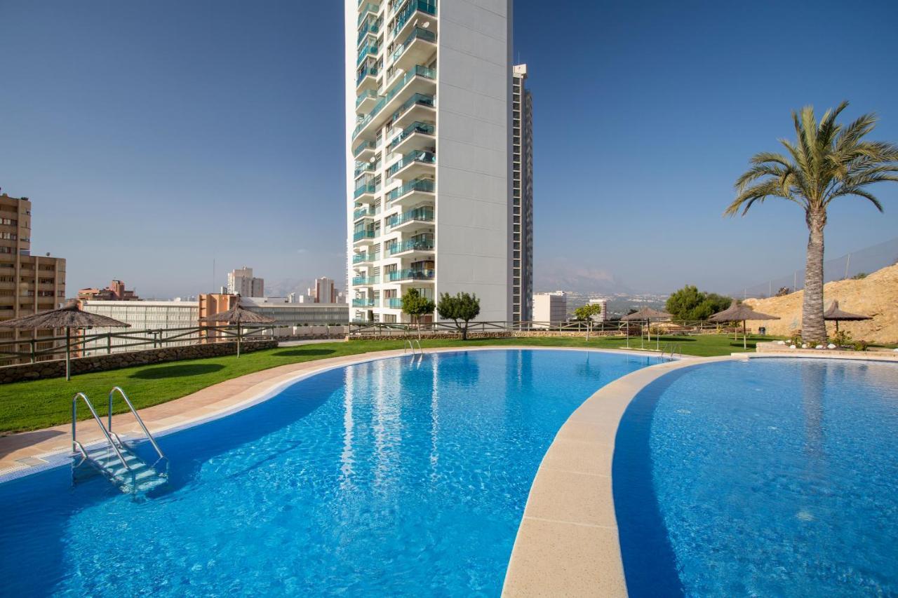 Skyline 20 Apartamento De Lujo Con Terraza Privada Y Vistas Al Mar Benidorm Exterior foto