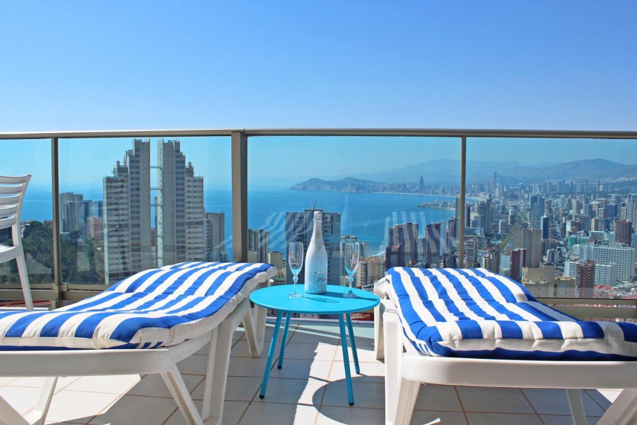 Skyline 20 Apartamento De Lujo Con Terraza Privada Y Vistas Al Mar Benidorm Exterior foto